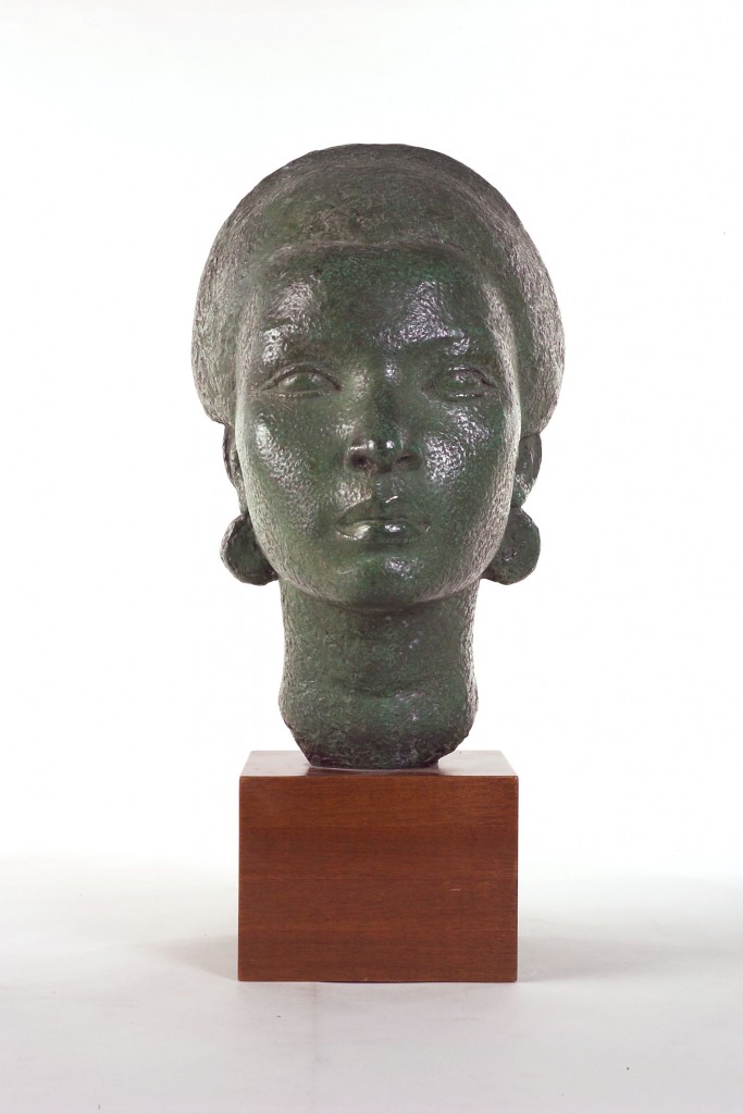 Guadeloupe Head, 1926-28, bronze