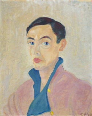 Dora Gordine, Richard Hare as a Young Man, oil on canvas, 1929-30