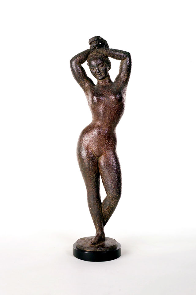 Dora Gordine, Arise, bronze, 1945-46