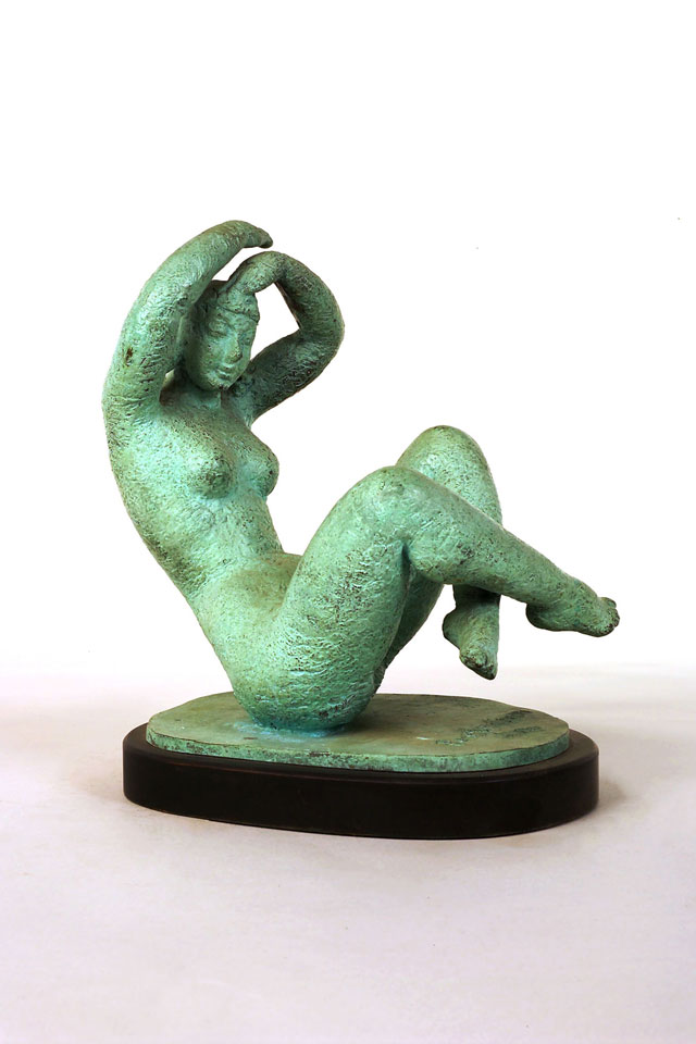 Dora Gordine, Mischief, bronze, 1948-49