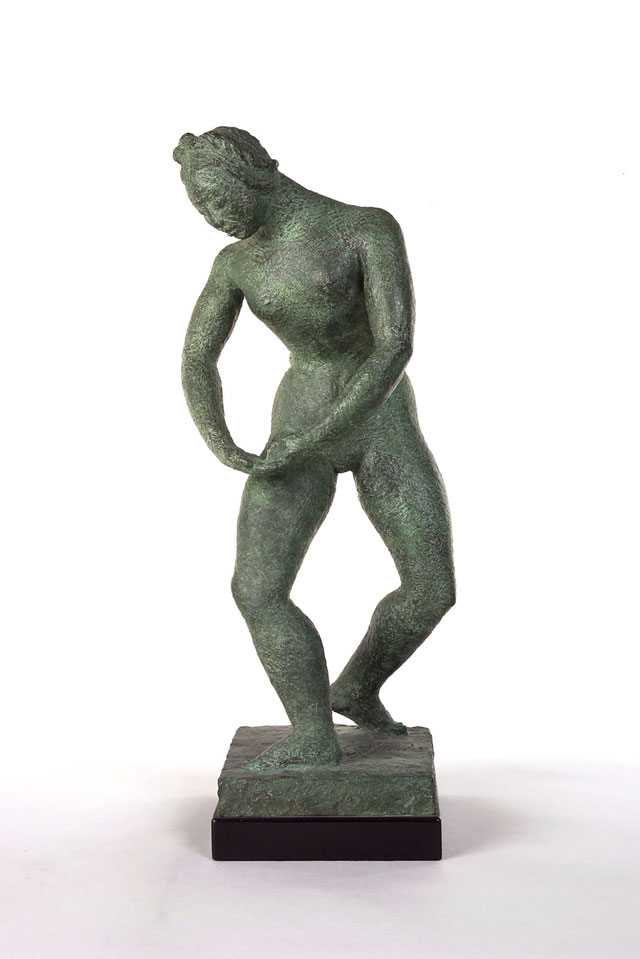 Dora Gordine, Berceuse/Cradle Song, bronze, 1946-47