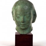 Dora Gordine, Eastern Head/Green Head, bronze, 1927-28