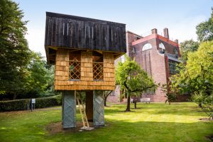 Pavilion in the museum’s garden (designed as apart of Kingston University Degree Show 2016, Unit 5 of the School of Architecture and Landscape Design.)