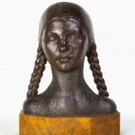 Dora Gordine, Girl with Pigtails, 1927-8, bronze