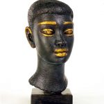 Dora Gordine, Black Orchid, 1956, bronze