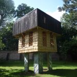 Pavilion in the museum’s garden (designed as apart of Kingston University Degree Show 2016, Unit 5 of the School of Architecture and Landscape Design.)