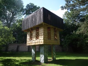 Pavilion in the museum’s garden (designed as apart of Kingston University Degree Show 2016, Unit 5 of the School of Architecture and Landscape Design.)